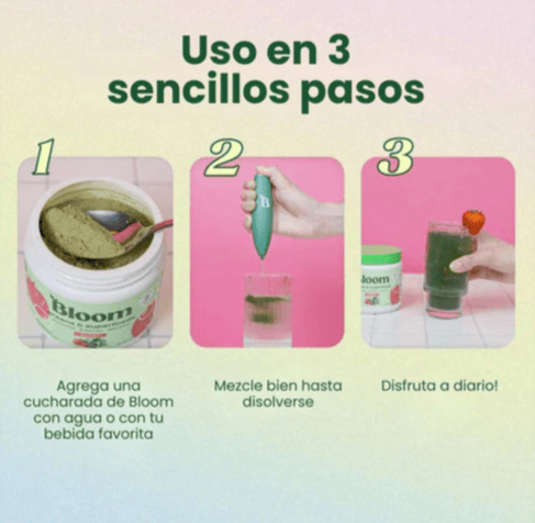La fórmula para una digestión ligera, más energía y menos hinchazón-Bloom Greens