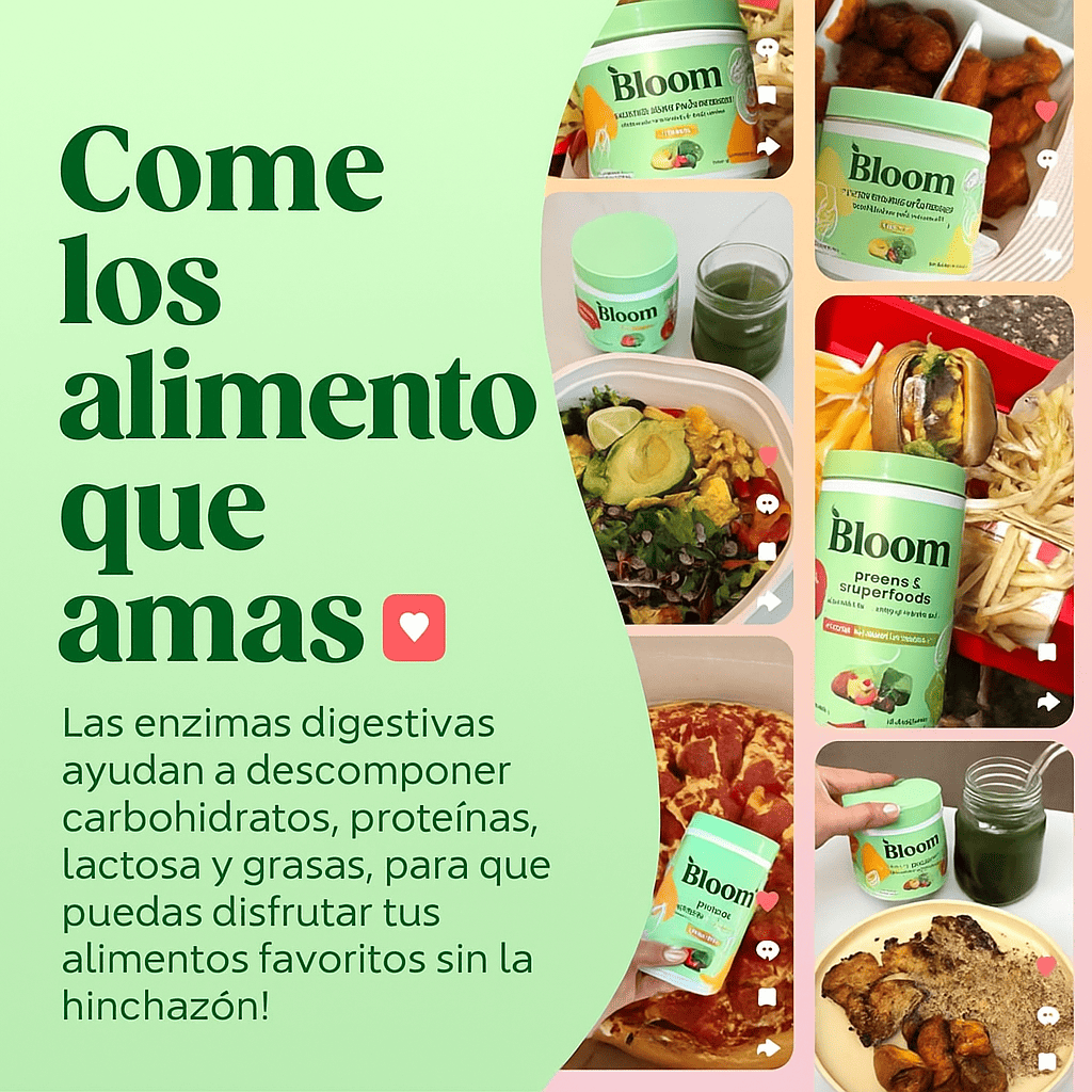 La fórmula para una digestión ligera, más energía y menos hinchazón-Bloom Greens