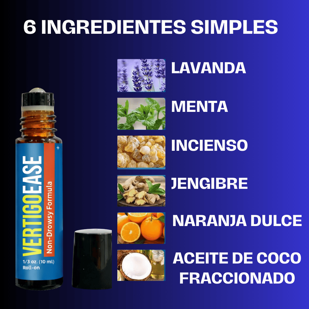 Una mezcla de aromaterapia para una sensación de calma, frescura y equilibrio - VertigoEase Roll-On